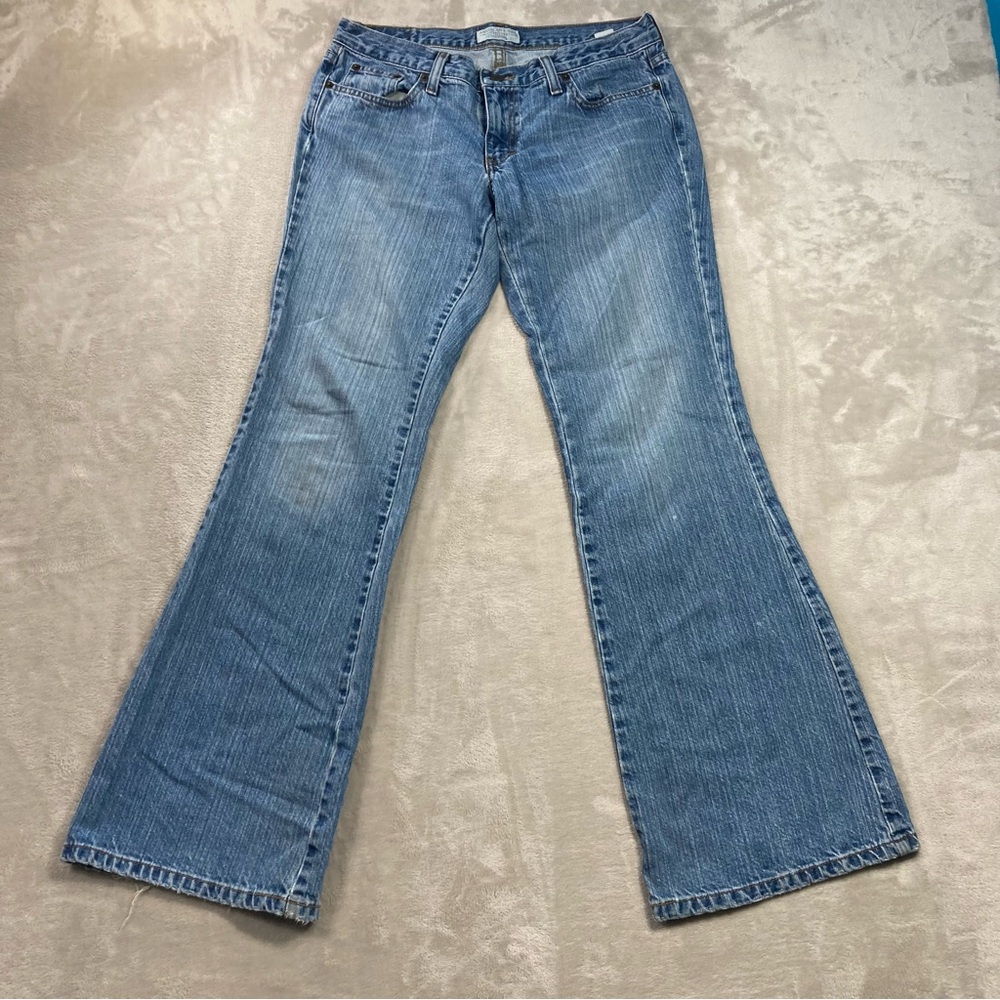 Vtg American Eagle Hipster Fit Jeans Women's Sz 6 Denim Medium Wash Bootcut